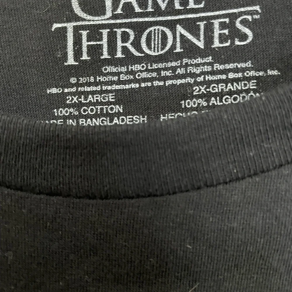 Game Of Thrones Shirt I Drink & I Know Things Lannister Stark Black 2X - Picture 3 of 3